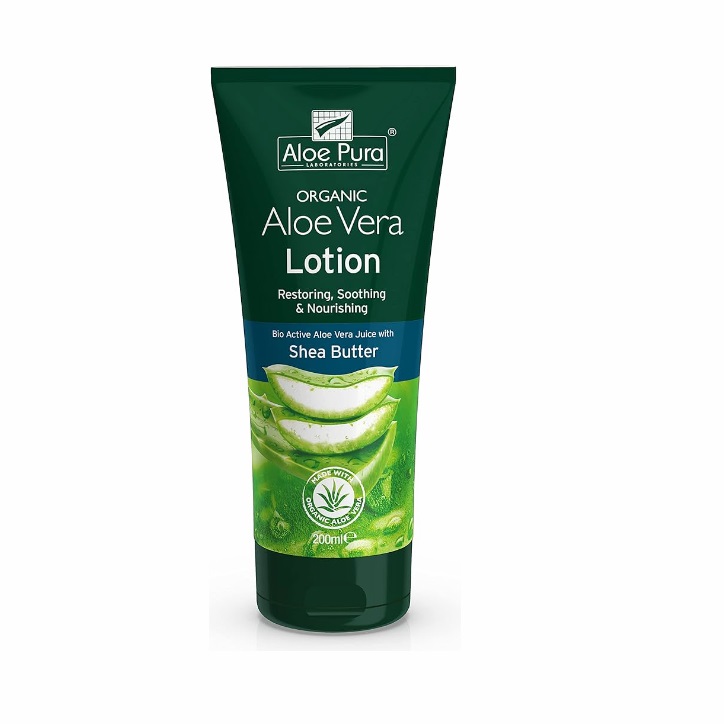 Aloe Pura Aloe Vera Lotion 99.9% Natural Act. 200ml